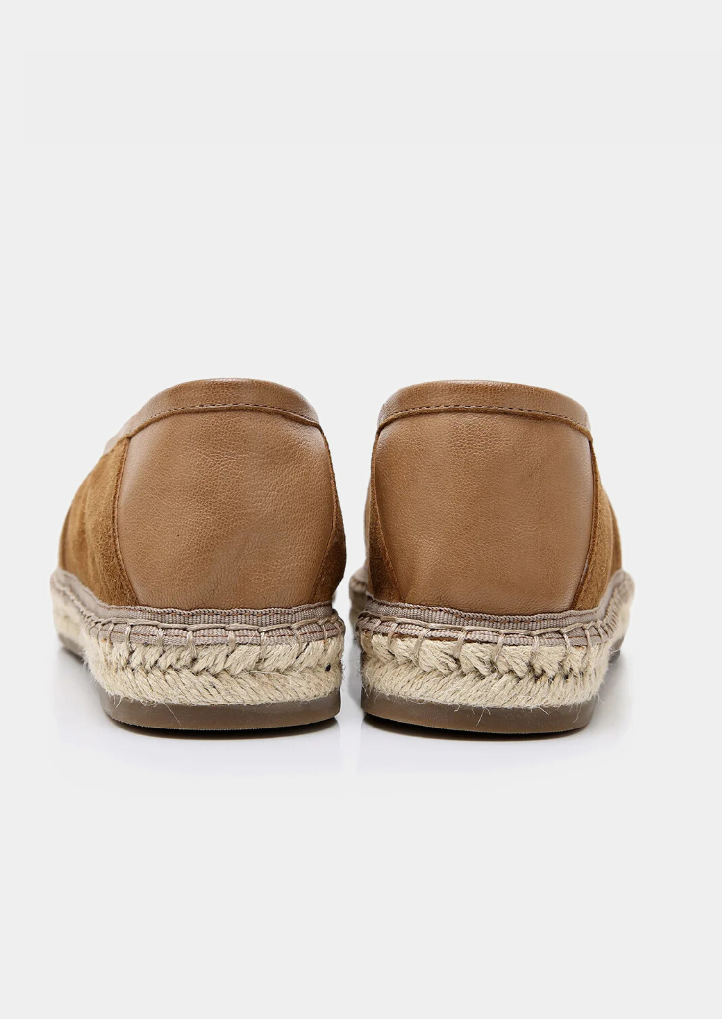Plážové espadrilky - karamelové
