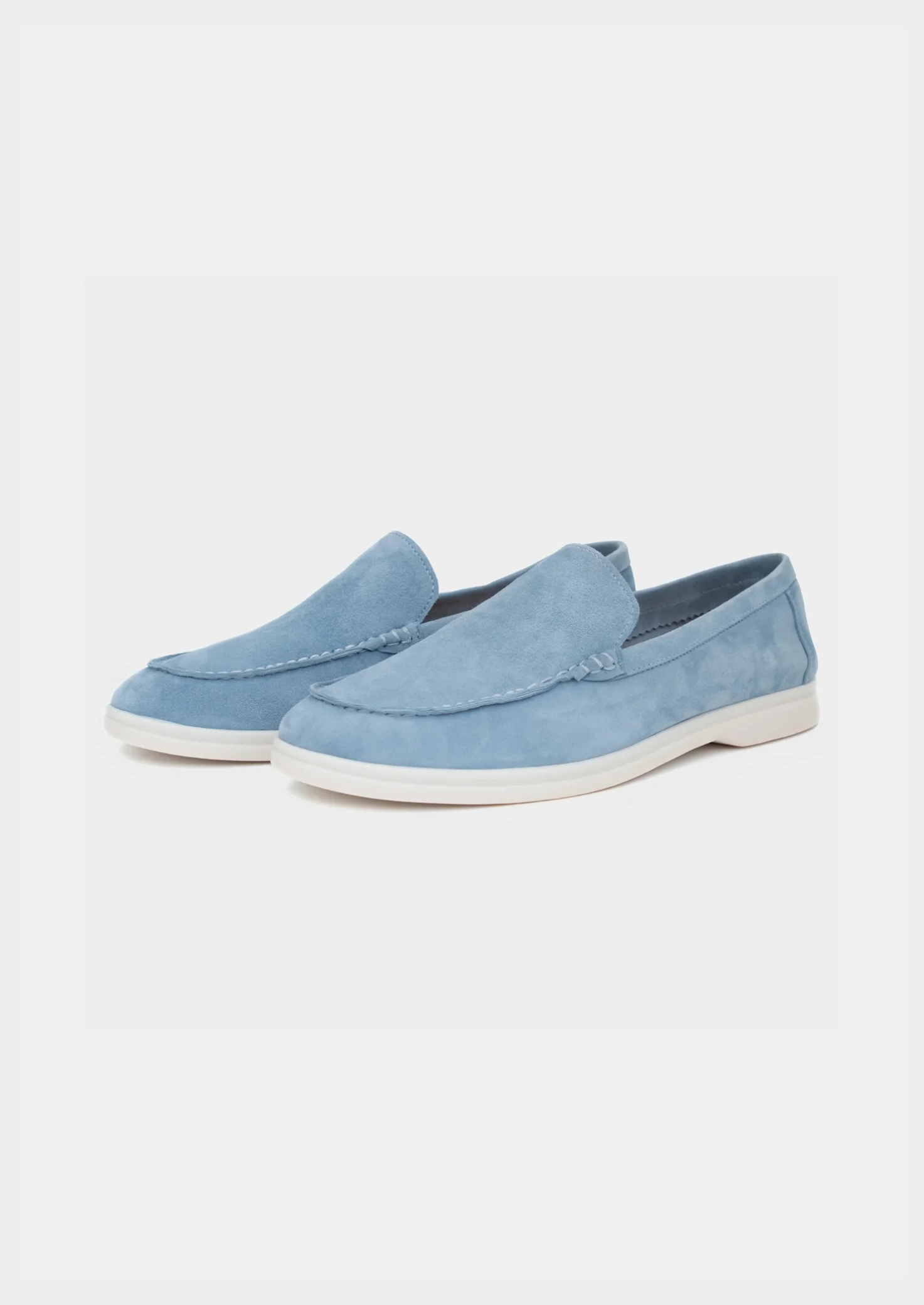 MARINA Loafers - Baby Blue