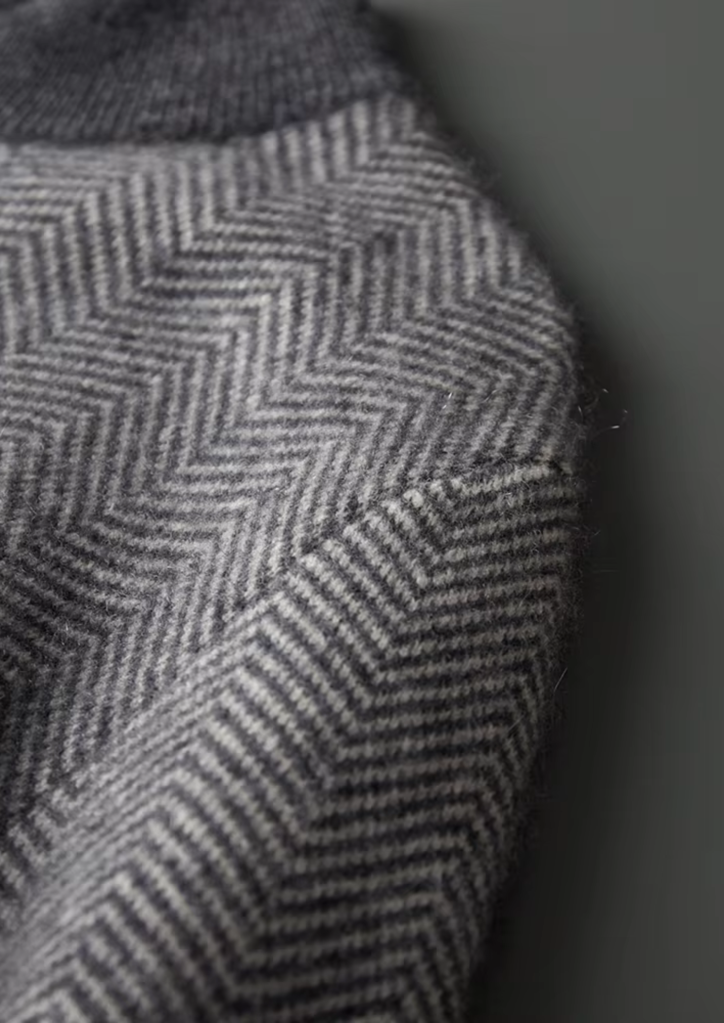 PURE EXTRA-FINE MERINO WOOL PATTERNED SET