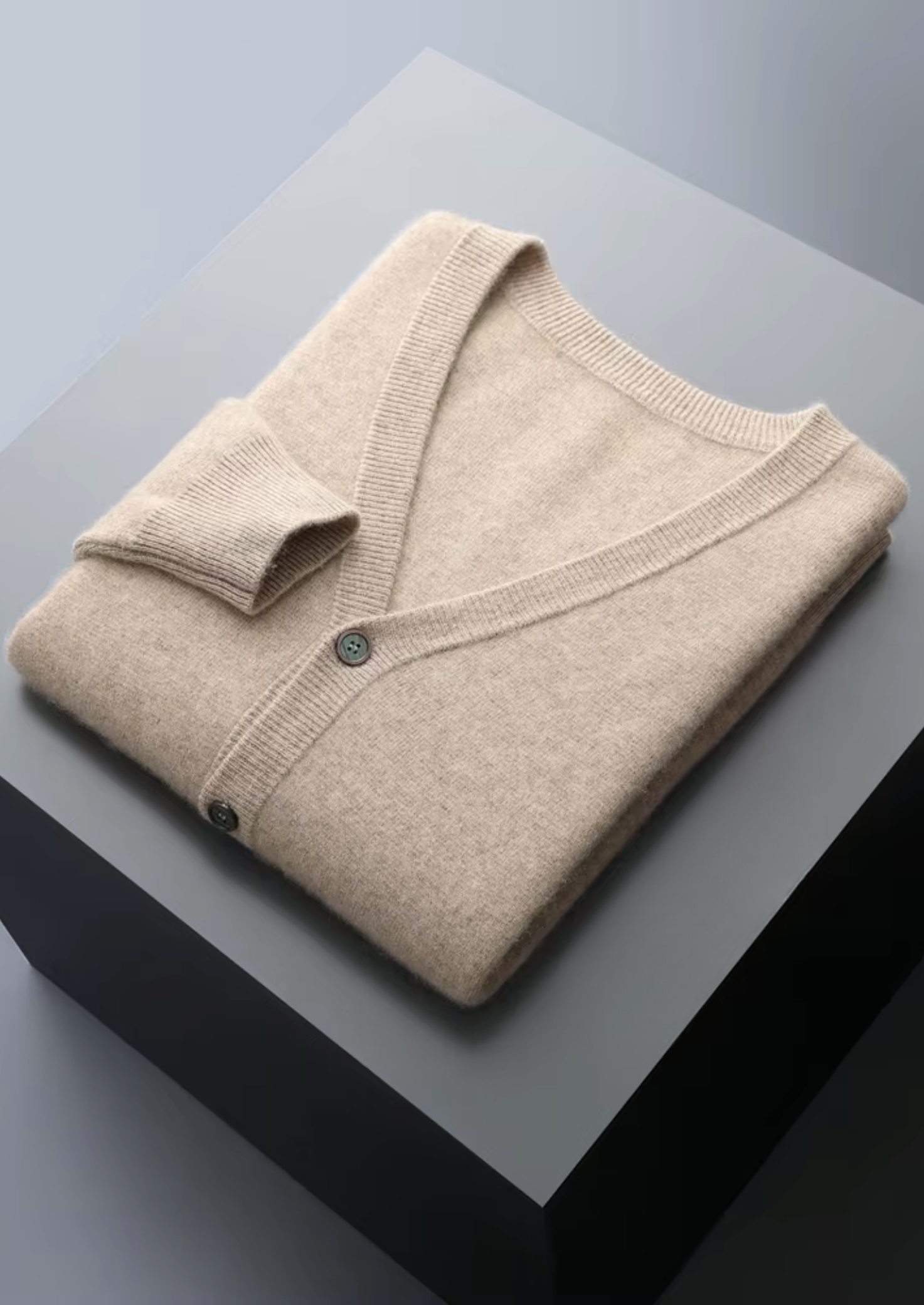 PURE EXTRA-FINÍ MERINO Vlněný Základní Cardigan