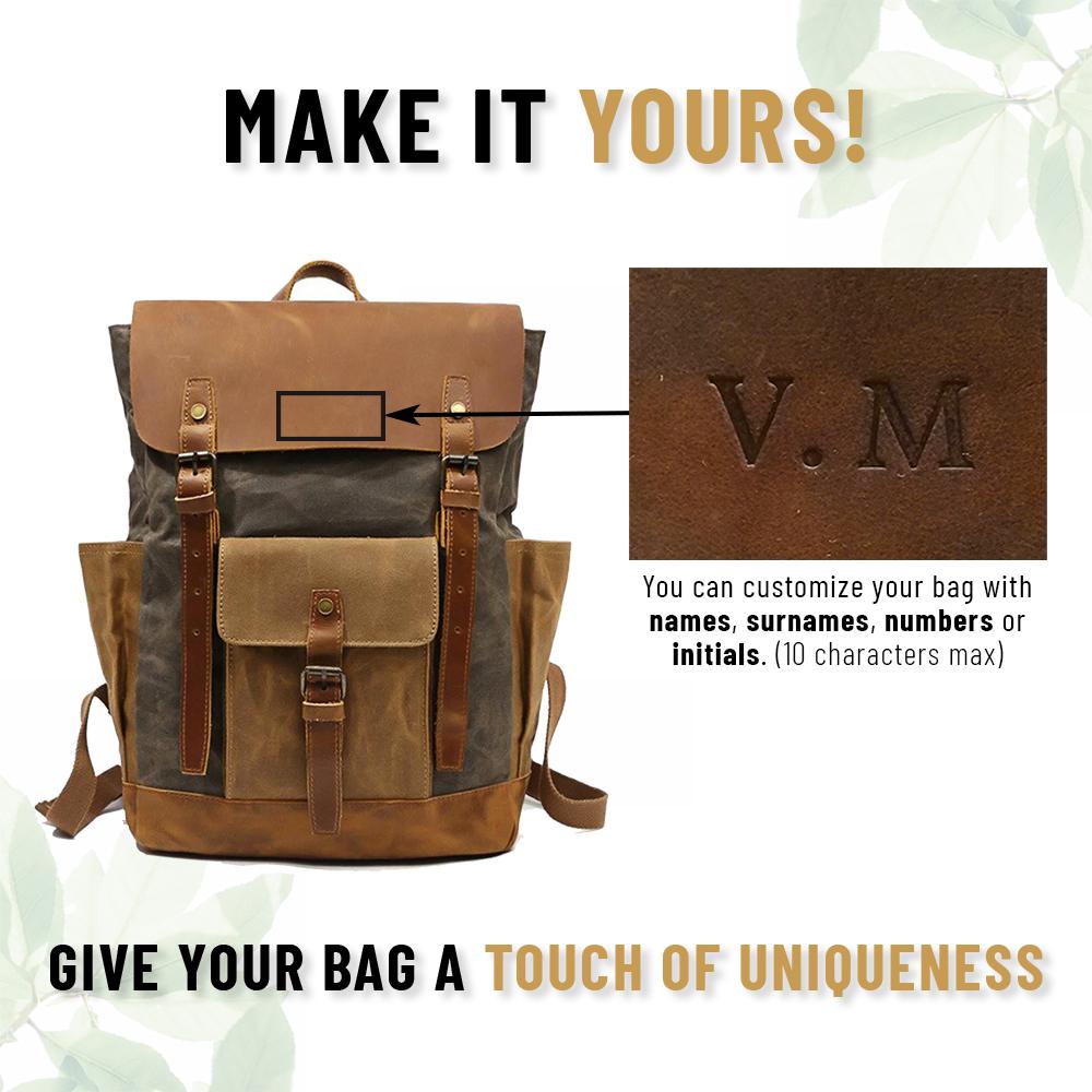 Vintage batoh na notebook | GRANADA