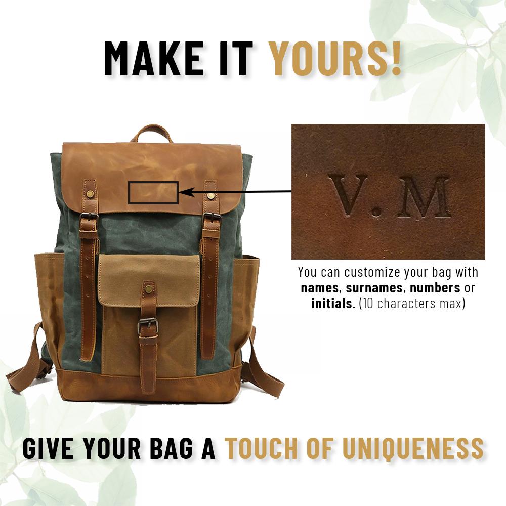 Vintage batoh na notebook | GRANADA